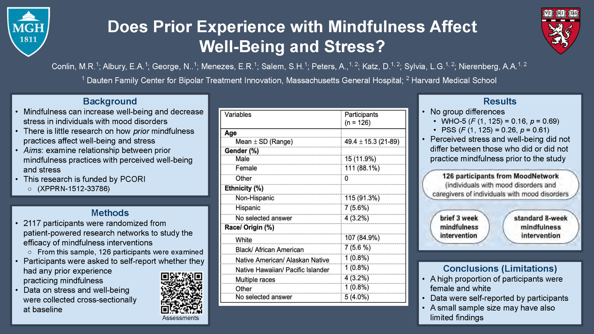 Does Prior Experience with Mindfulness Affect Well-Being and Stress?